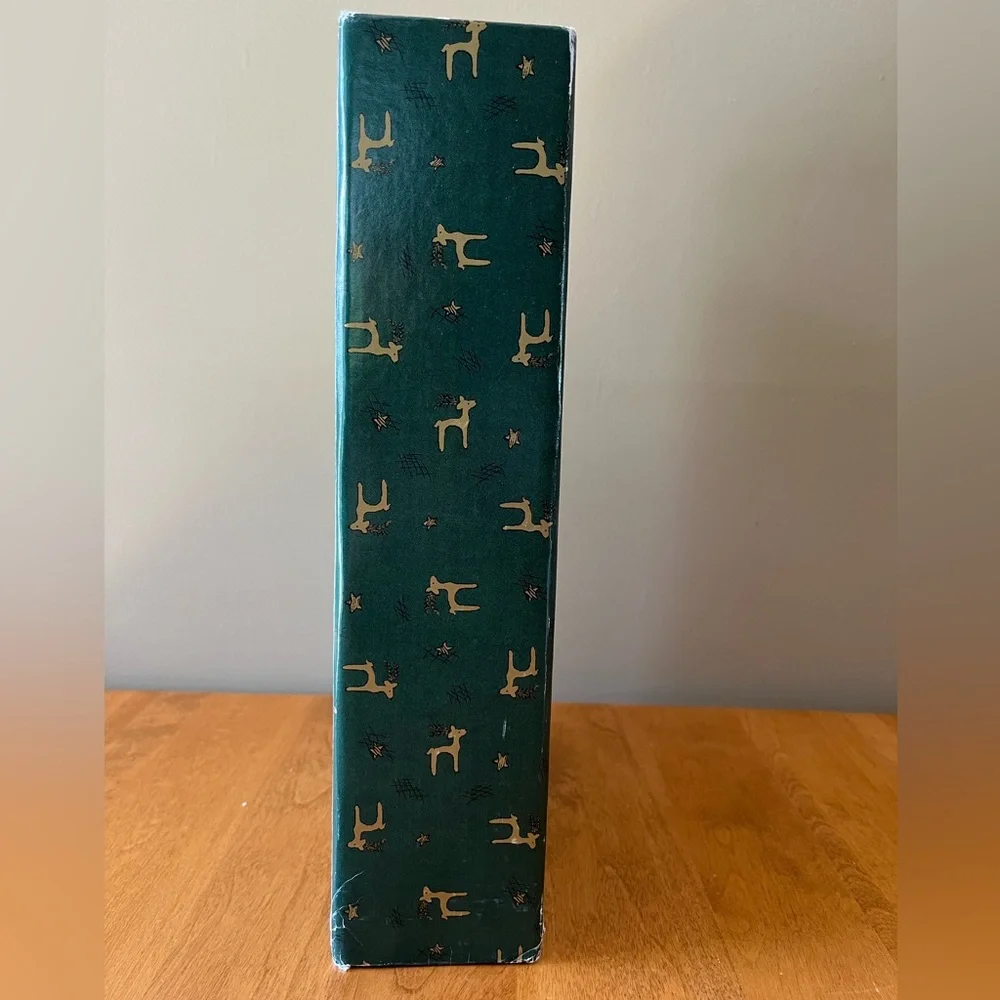 Green photo Album with Deer Pattern